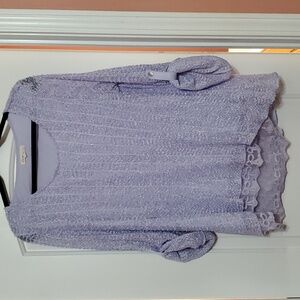 Lavender Blouse, XL